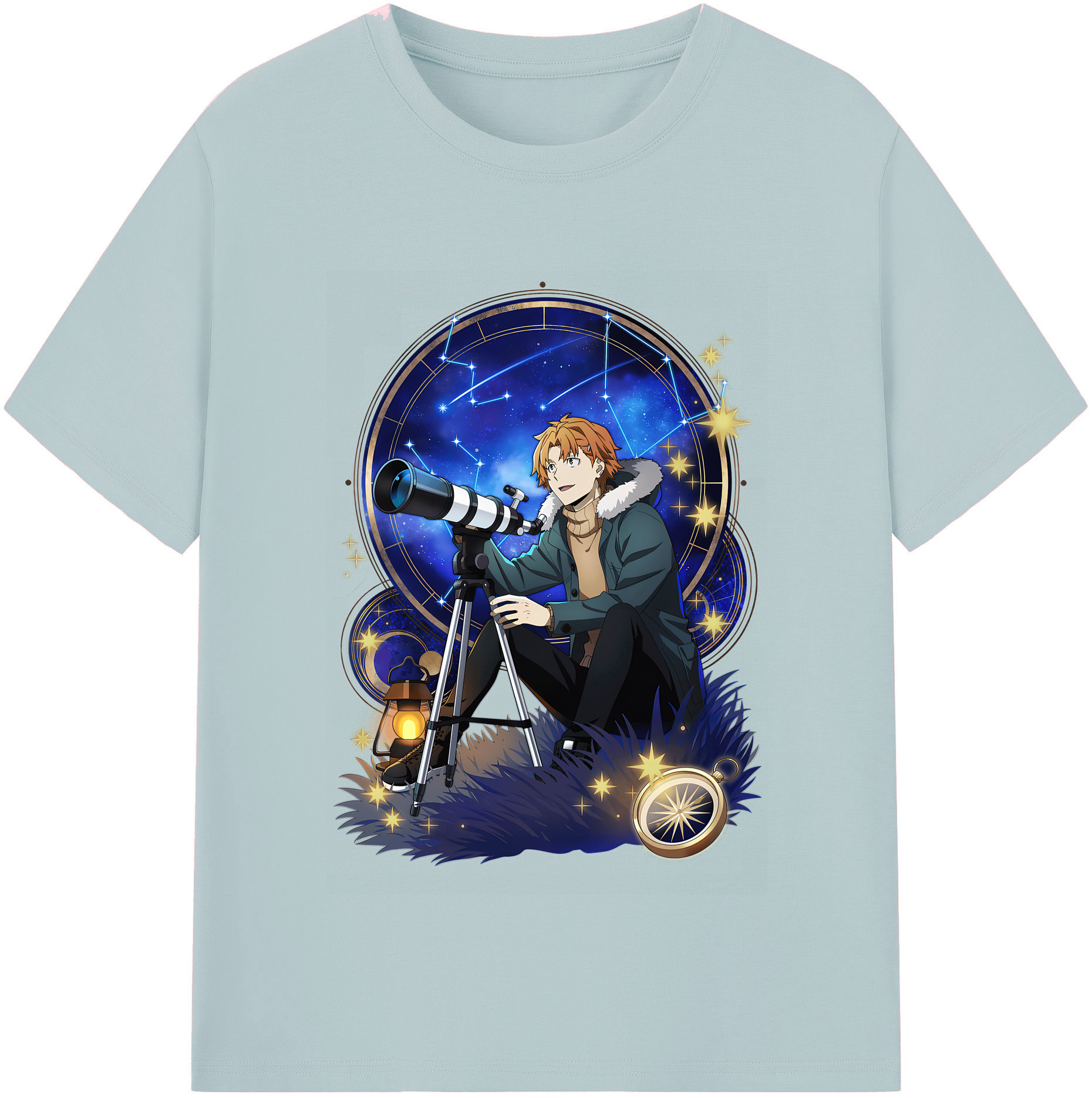 （画像用） 文豪ストレイドッグス Bungo Stray Dogs 綿100％半袖Tシャツ（フロントプリント）